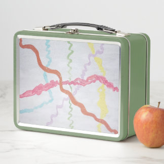 Funkelnd Metalldose Metall Brotdose