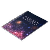 Funkelnd Modern Beauty Salon Make-up Artist Notizblock (Linke Seite)