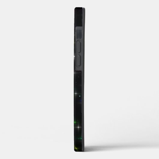 Funkelnd Multicolor-Sterne Case-Mate iPhone Hülle (Rückseite / Links)