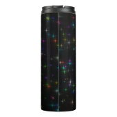 Funkelnd Multicolor-Sterne Thermosbecher (Rückseite)