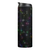 Funkelnd Multicolor-Sterne Thermosbecher (Nach rechts gedreht)