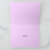 Funkelnd Ostersonnenkorb mit Blume-Karte Karte (Innenseite)