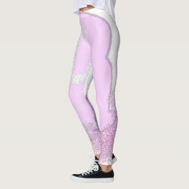 Funkelnd Ostersonnenkorb mit Blume Leggings