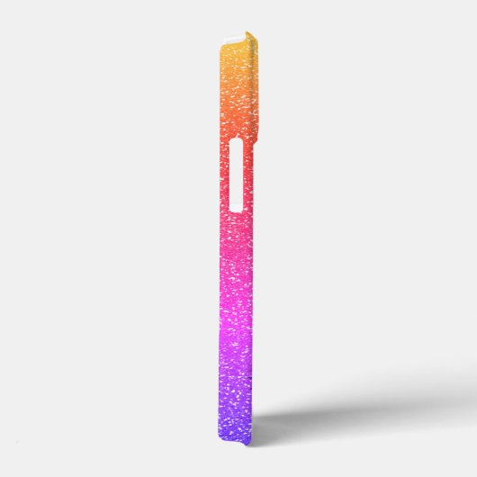 Funkelnd Palmen Gradient Sunset Personalisiert Case-Mate iPhone Hülle (Rückseite / Rechts)