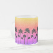 Funkelnd Palmen Mattglastasse (Vorderseite Links)