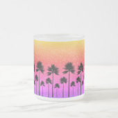 Funkelnd Palmen Mattglastasse (Mittel)