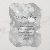 Funkelnd Party Einladung (Vorne/Hinten)