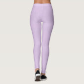 Funkelnd Pastel Lilac Leggings (Rückseite)