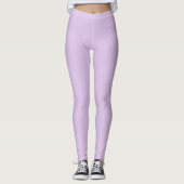 Funkelnd Pastel Lilac Leggings (Vorderseite)