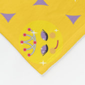 Funkelnd Princess Emoticon Fleecedecke (Ecke)