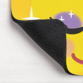 Funkelnd Princess Emoticon Mousepad (Ecke)