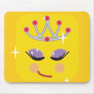 Funkelnd Princess Emoticon Mousepad