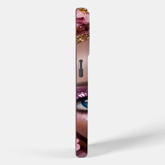 Funkelnd Puppe Glitzer und Blume Case-Mate iPhone Hülle (Rückseite / Rechts)