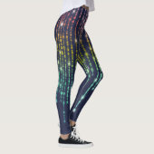 Funkelnd Regenbogenstars Leggings (Rechts)