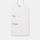 Funkelnd-rosa-blaue Mosaikbläser-Glitzer-Funkeln M Geschenkanhänger (Rückseite)