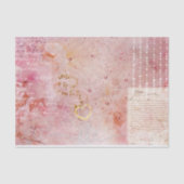 Funkelnd rosa Decoupage JJ Tissue Paper Seidenpapier (Vorderseite)