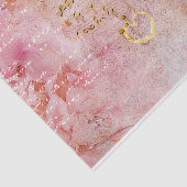 Funkelnd rosa Decoupage JJ Tissue Paper Seidenpapier (Ausschnitt)