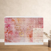 Funkelnd rosa Decoupage JJ Tissue Paper Seidenpapier