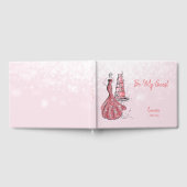 funkelnd rosa gästebuch (Voll)