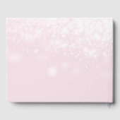 funkelnd rosa gästebuch (Rückseite)