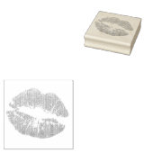 Funkelnd Rosa Lippen Gummistempel (Stempel)