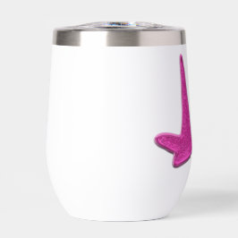 Funkelnd rosa Schmetterling