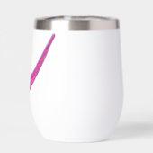 Funkelnd rosa Schmetterling (Rückseite)