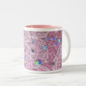Funkelnd rosa Tasse (VorderseiteRechts)
