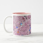 Funkelnd rosa Tasse (Links)