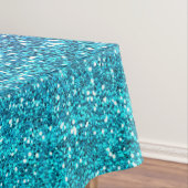 Funkelnd rosa und blauer Glitzer Tischdecke (Beispiel)