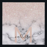 Funkelnd Rose Gold Glitzer Marble Ombre Künstlicher Leinwanddruck<br><div class="desc">Dieses elegante und mädchenhafte Muster ist perfekt für die moderne Frau. Es zeigt Imitate, die auf einem schwarzen Glitzer aus funkelnd Rose gedruckt wurden, und Marmormuster im Stil eines ombre Farbverlaufs. Es ist trendig, cool, elegant, luxuriös und stilvoll. ***WICHTIGE HINWEIS FÜR DESIGN: Für individuelle Designanforderungen, wie z.B. passende Produkte, Farbänderungen,...</div>
