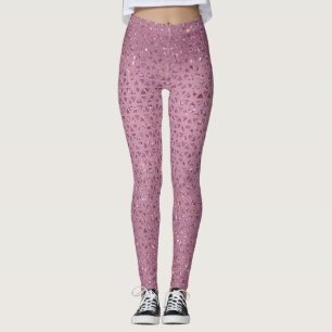 Funkelnd Rose Gold Leggings