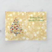 Funkelnd Rupie Cat Weihnachten (Innenseite)