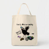 Funkelnd Sachen Raven~Tote Tasche (Vorne)