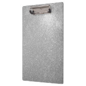 Funkelnd Schimmerklemmbrett des silbernen Klemmbrett (Links)