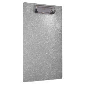 Funkelnd Schimmerklemmbrett des silbernen Klemmbrett (Rechts)