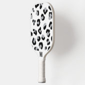 Funkelnd Schneeballmuster Pickleball Schläger (Links)