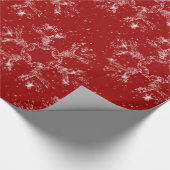 Funkelnd Schneeflocke Geschenkpapier (Ecke)