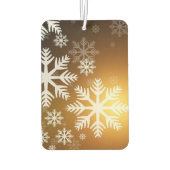 Funkelnd Schneeflocken Autolufterfrischer (Rückseite)