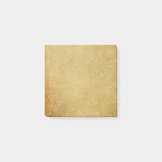 Funkelnd Schneeflocken Post-it Klebezettel (Vorderseite)