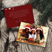 Funkelnd Schneeflocken Rot Frohe Weihnachten