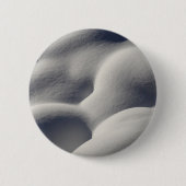Funkelnd Schneemönge Abstrakte Natur Button (Vorderseite)