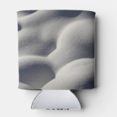Funkelnd Schneemönge Abstrakte Natur Dosenkühler (Rückseite)