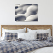 Funkelnd Schneemönge Abstrakte Natur Leinwanddruck (Insitu (Schlafzimmer))