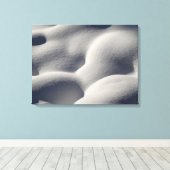 Funkelnd Schneemönge Abstrakte Natur Leinwanddruck (Insitu (Holzboden))