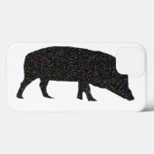 Funkelnd Schwein Case-Mate iPhone Hülle (Rückseite (Horizontal))