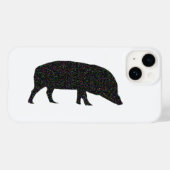 Funkelnd Schwein Case-Mate iPhone Hülle (Rückseite (Horizontal))