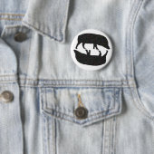 Funkelnd Schweine-Taste Button (Beispiel)