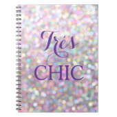 Funkelnd SEHR CHIC-Notebook Notizblock (Vorderseite)