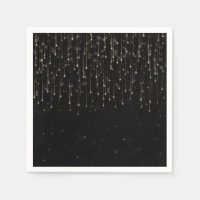 Funkelnd Shooting Stars Black Chic Engagement Part